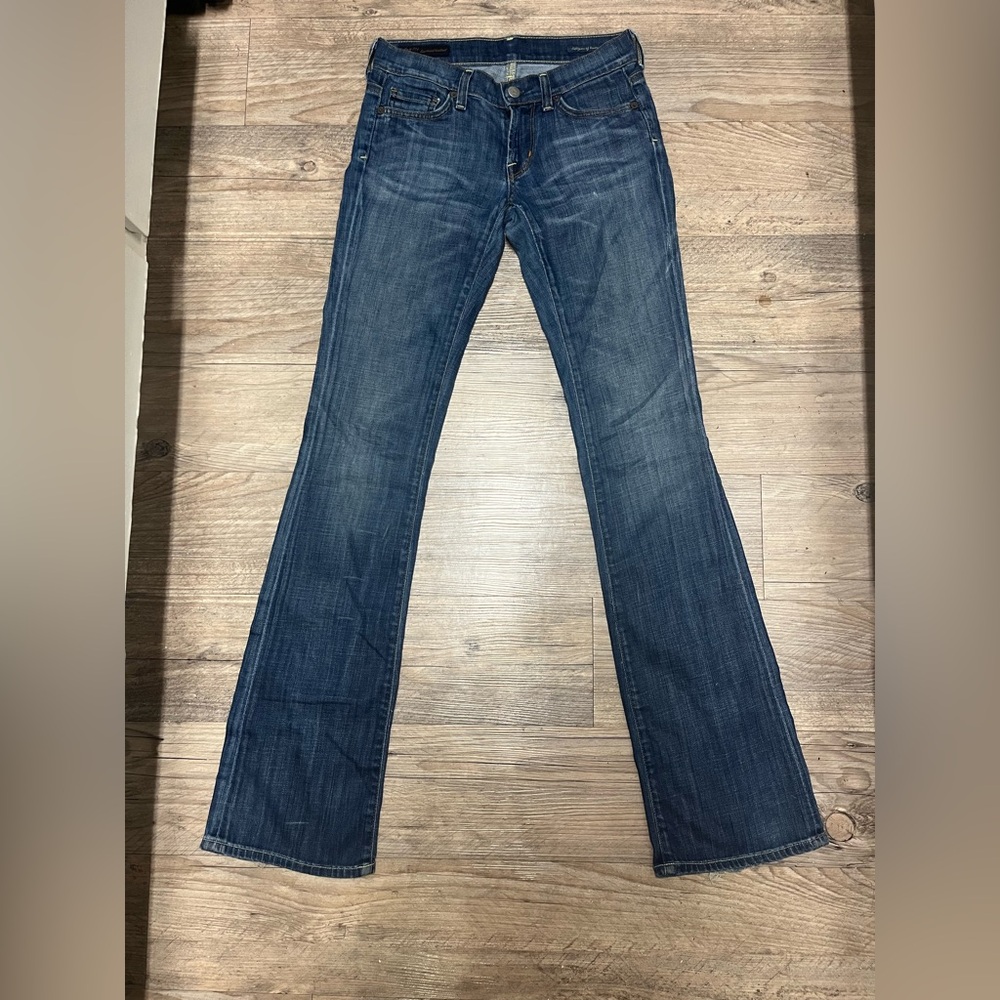 Citizens Of Humanity, Kelly #071 Stretch Dark Wash Bootcut Jeans
